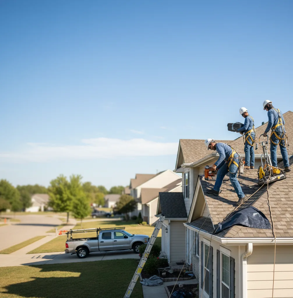 Commercial Roof Repair in Wilson, OK